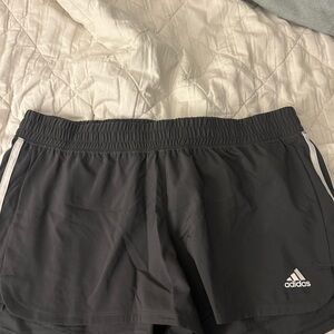 Adidas Women's Dark Gray Athletic Shorts